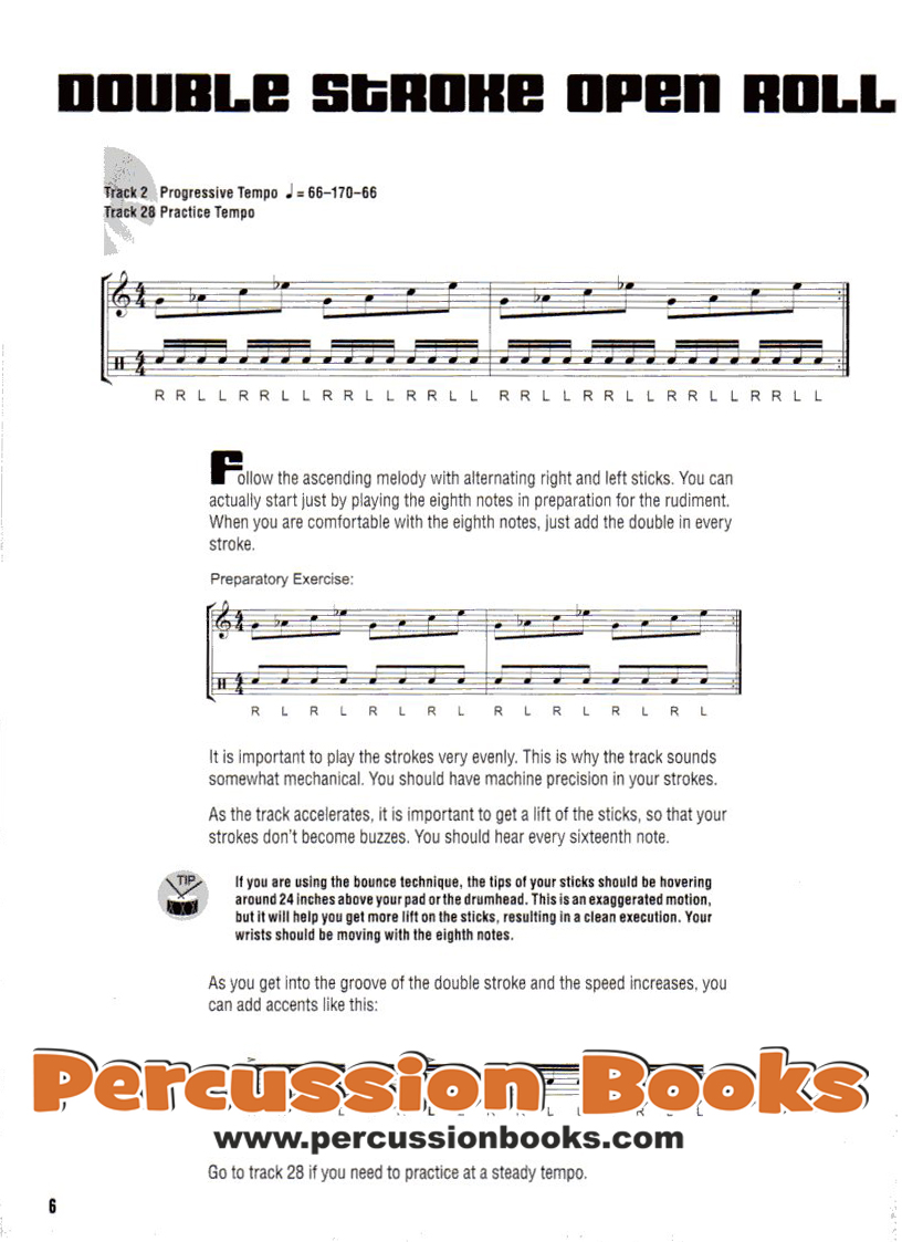Snare outlet roll sample